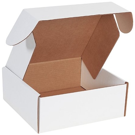 Bsc Preferred 10 x 10 x 4'' White Deluxe Literature Mailers, 50PK BUY00014483